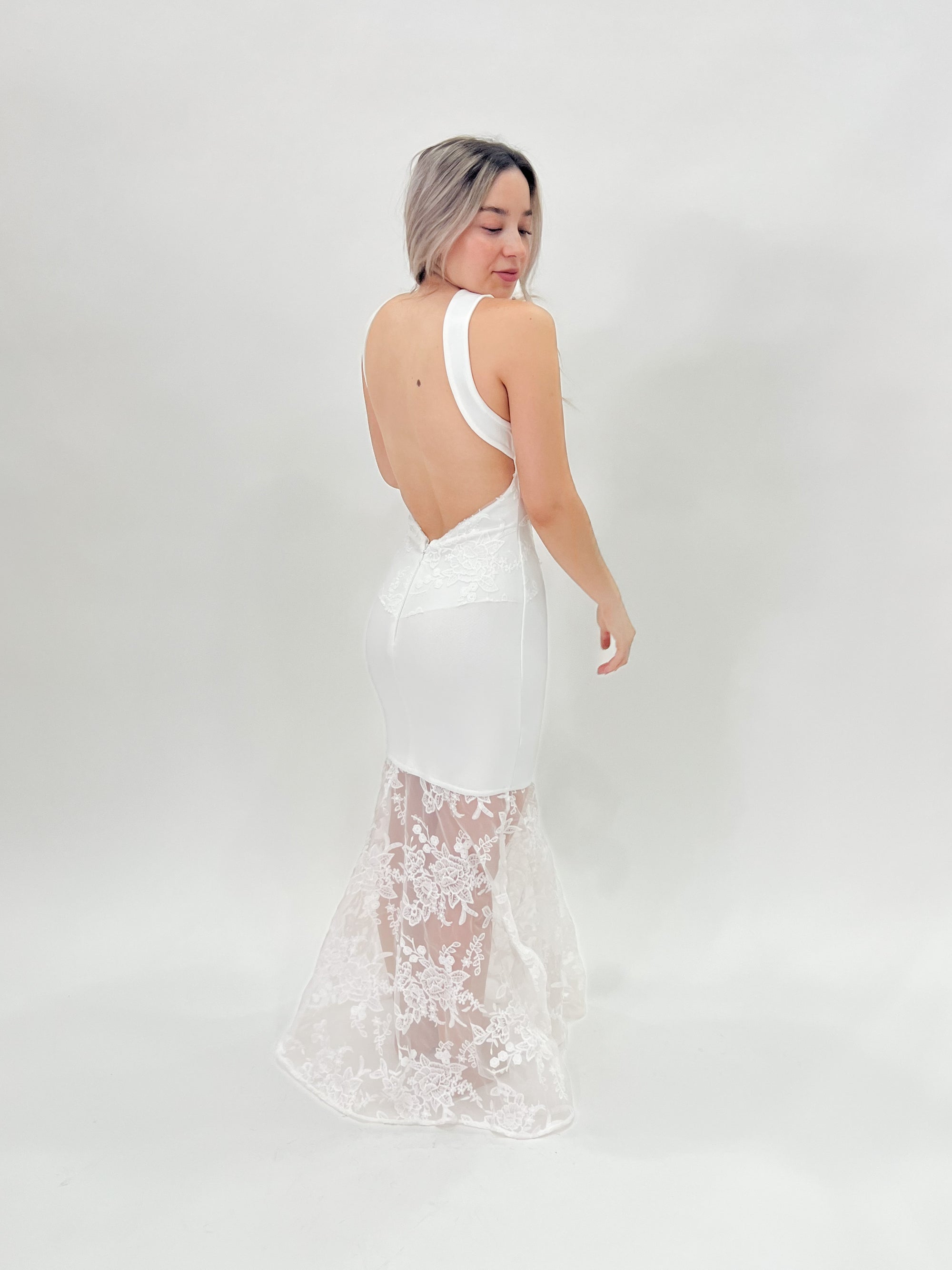 Vestido encaje