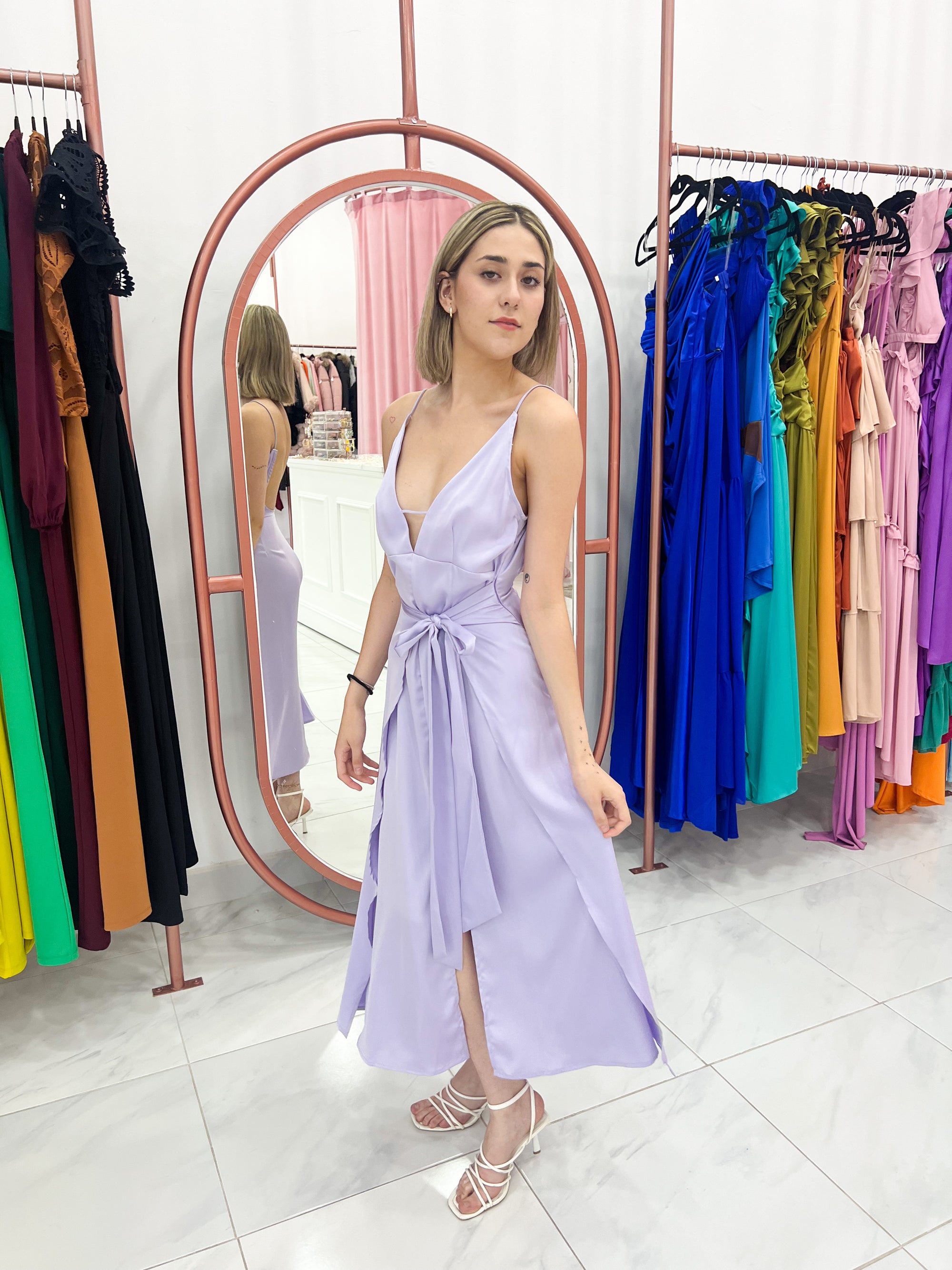 Vestido lila
